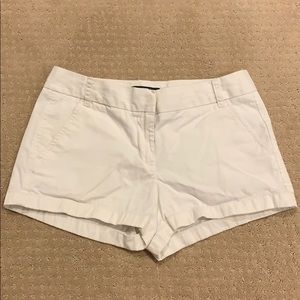 GUC J Crew white chino shorted 3” inseam
